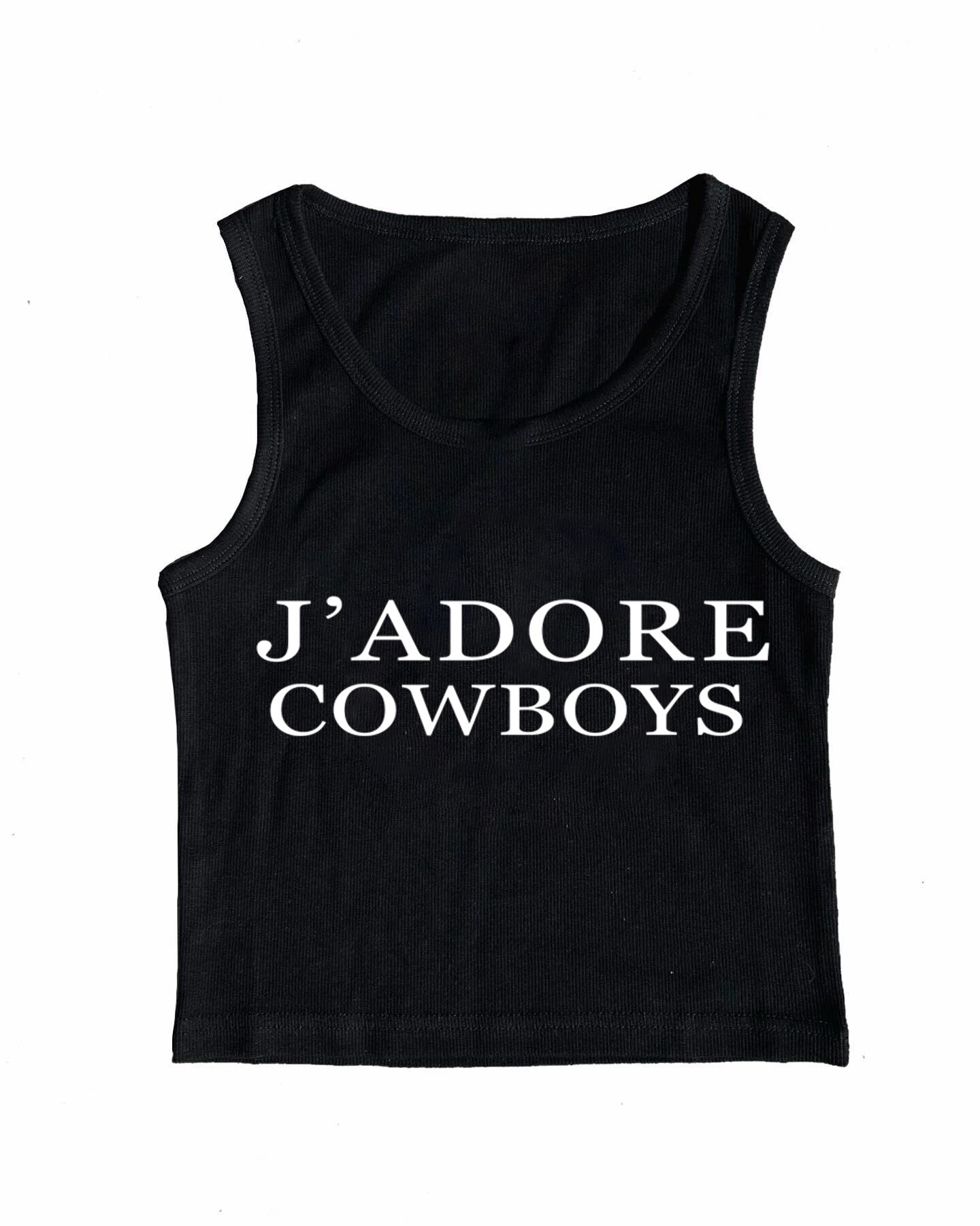 J'ADORE COWBOYS Tank Top