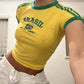 BRAZIL Jersey Baby Tee