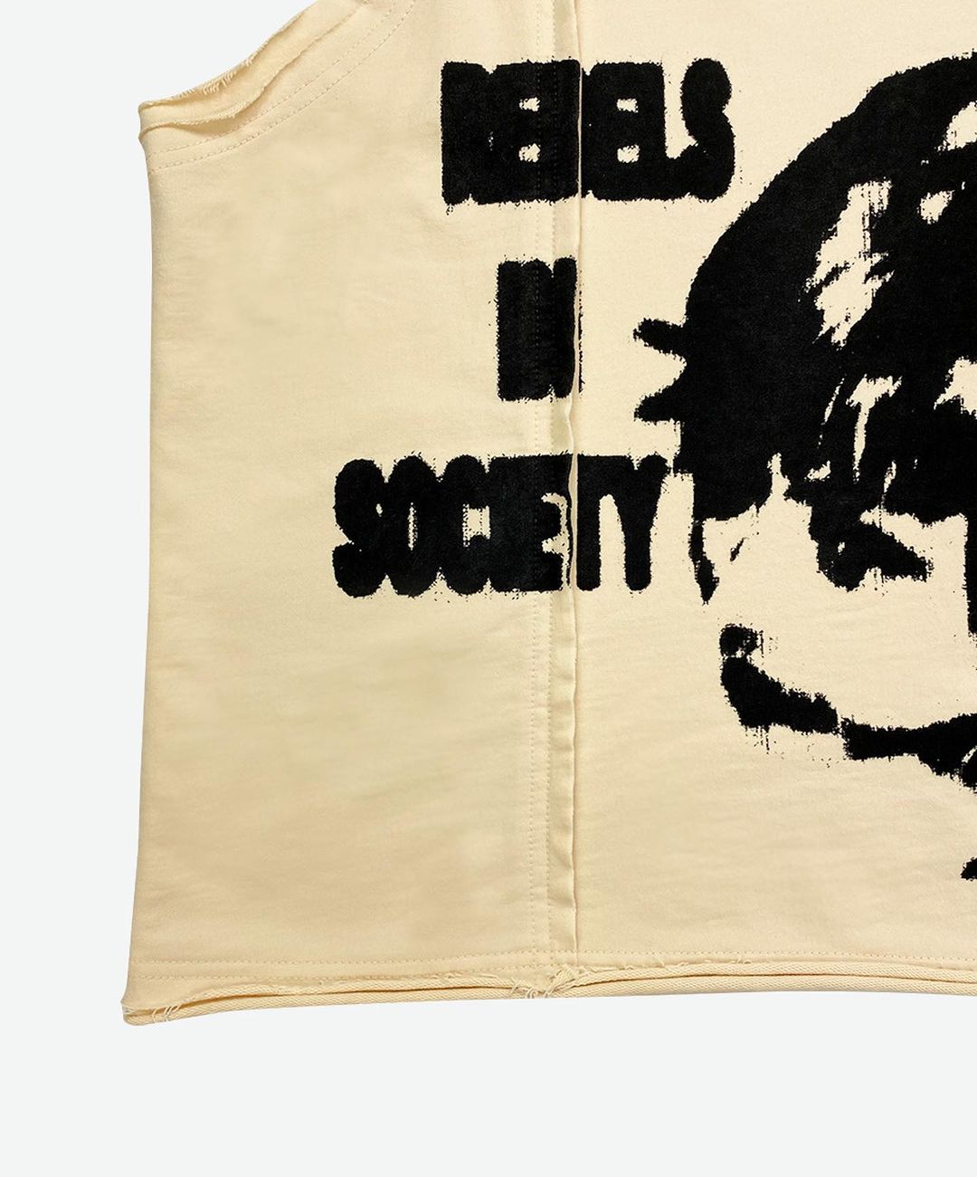 REBELS IN SOCIETY Vintage Washed Out Tank Top