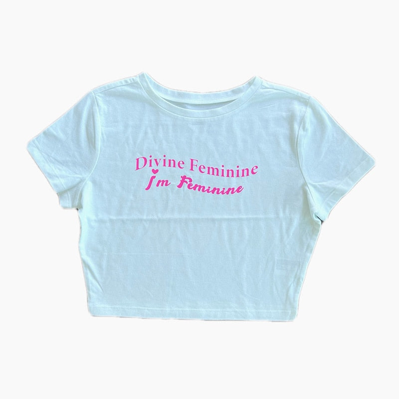 DIVINE FEMININE Baby Tee