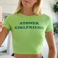 STONER GIRLFRIEND Cropped Baby Tee