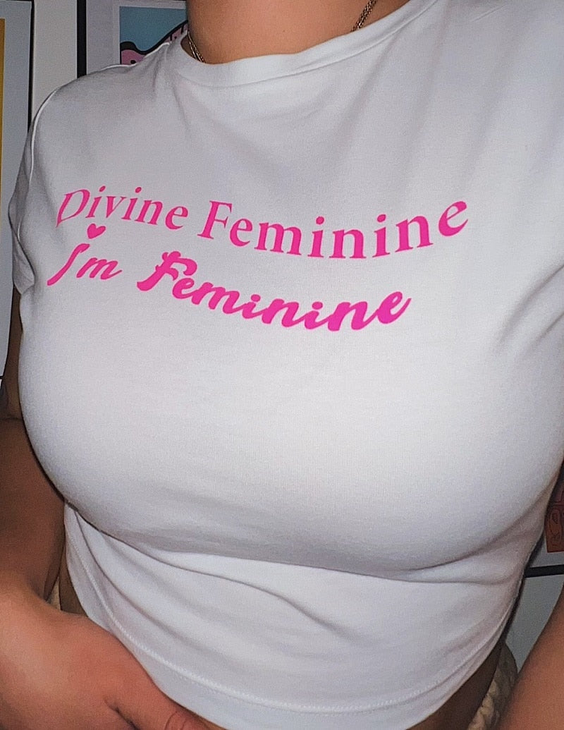 DIVINE FEMININE Baby Tee