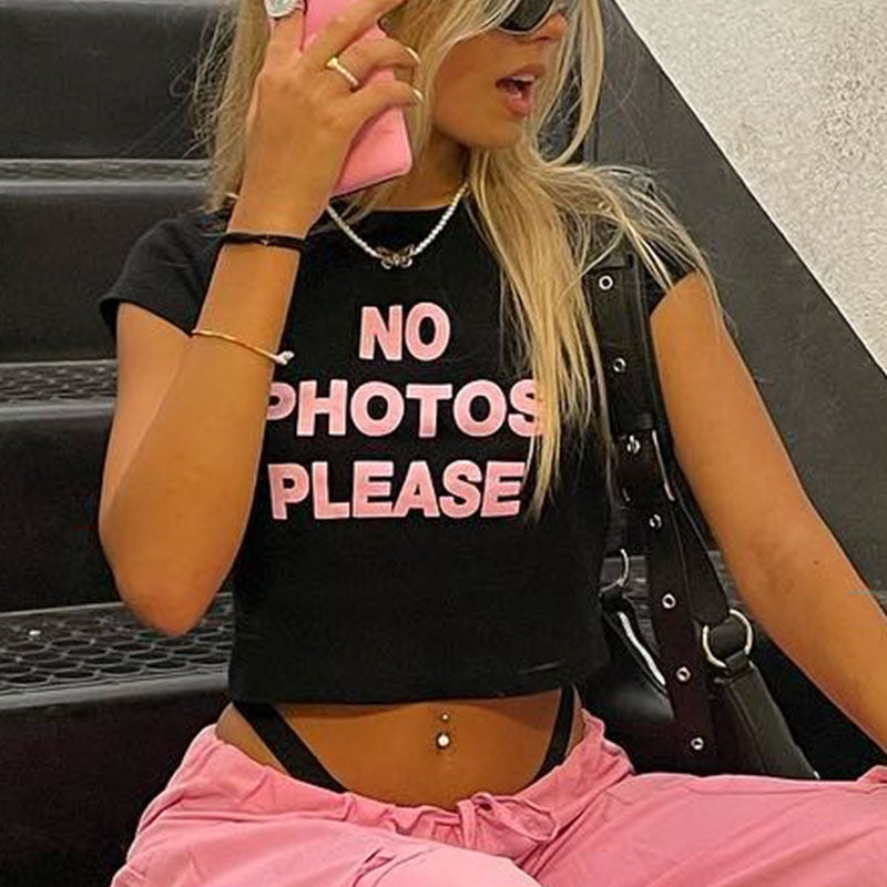 NO PHOTOS PLEASE Baby Tee